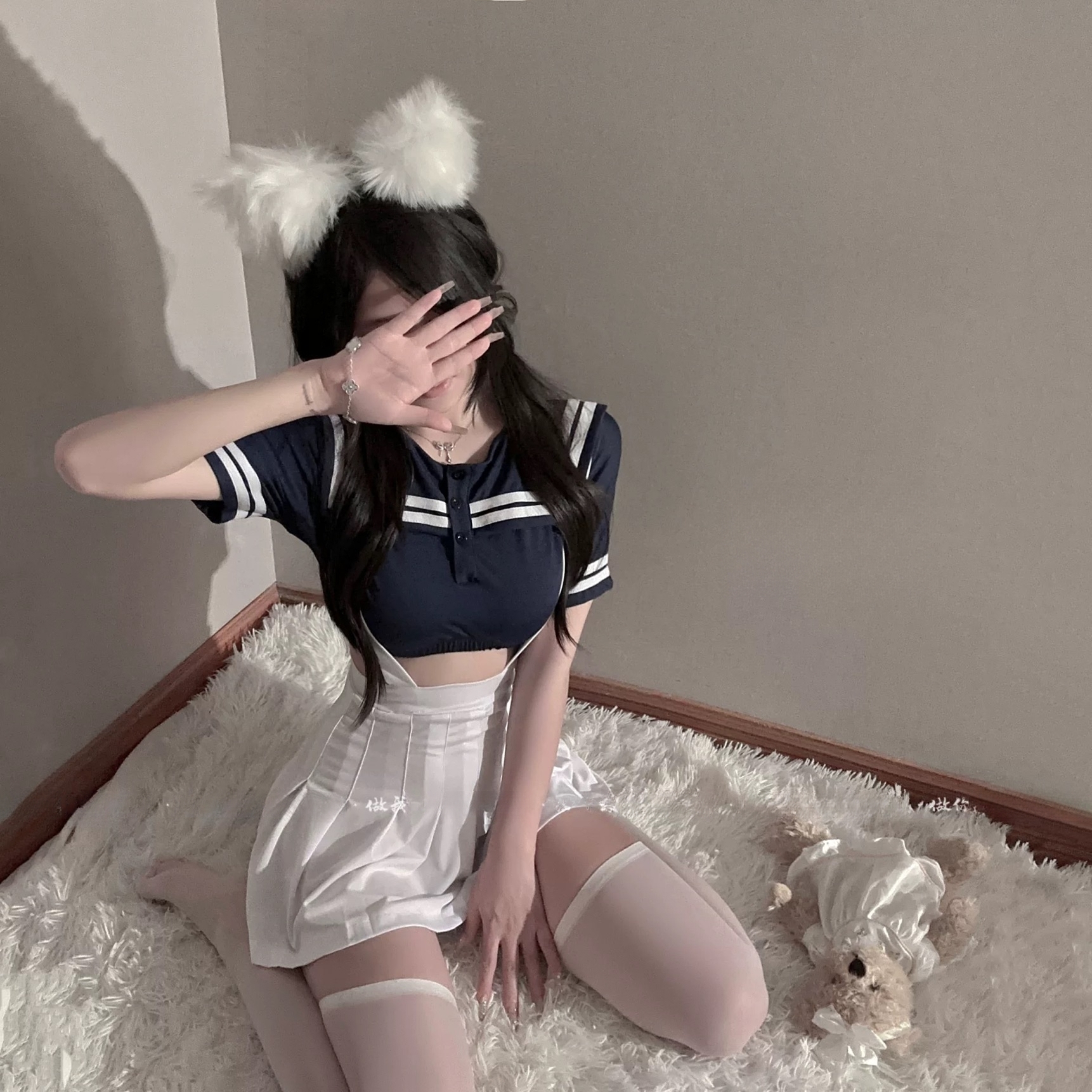 Navy & White Sailor Set